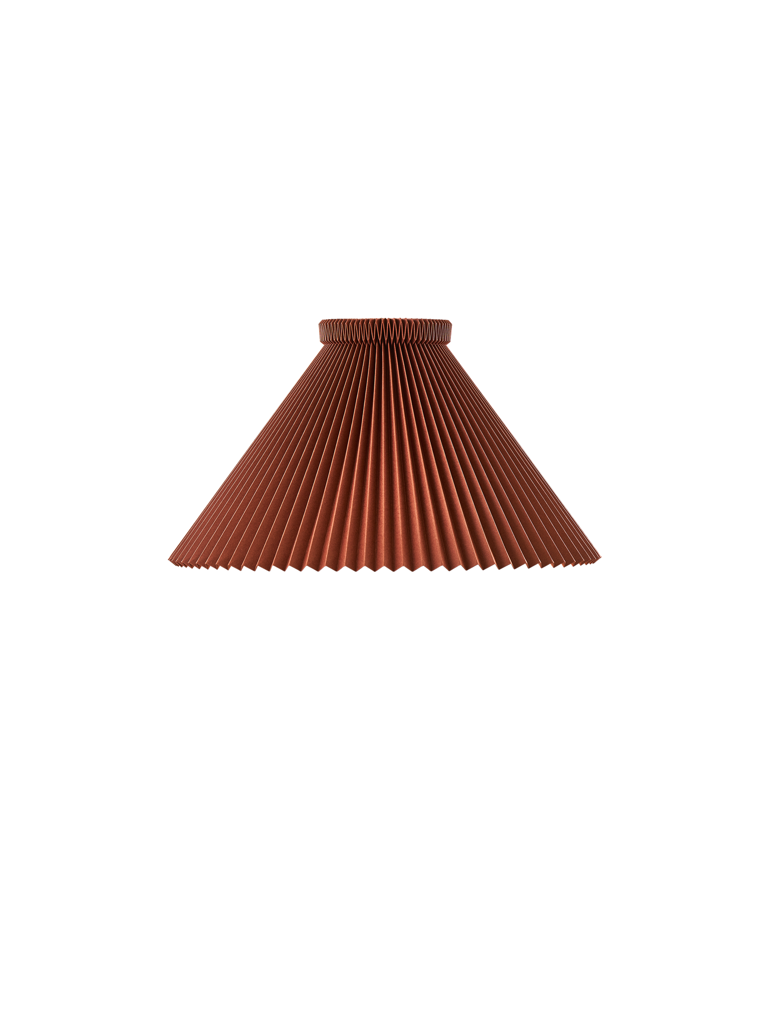 Leklint1 Lampshade 23Cm Chokolate Paper Packshot1